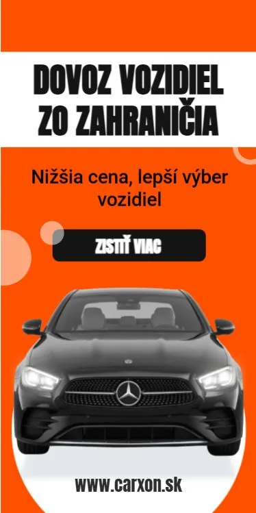 Carxon.sk HTML5 banner