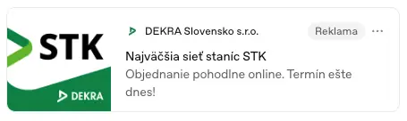 ChatGPT Ads: Najväčšia sieť staníc STK, DEKRA