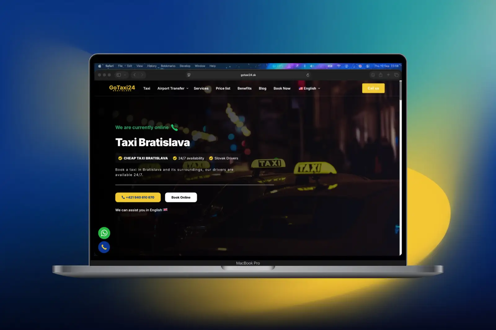 GoTaxi24 Bratislava